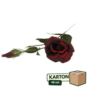 48szt eustoma z pąkiem na łodydze wys:50cm