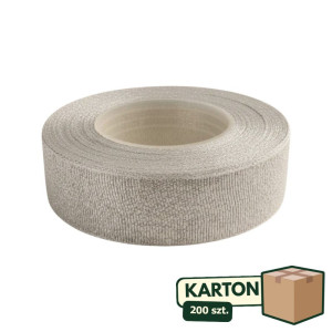 200szt wstążka brokacona 25mm*25y srebrna