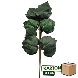 864szt liście winogrona wys:55cm szer:20cm ciemnozielone