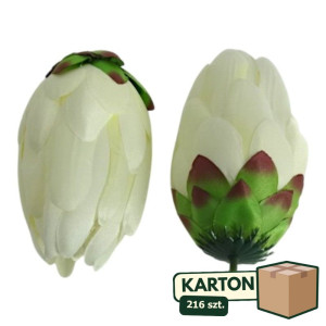216szt główki protea ( karczoch ) wys:13cm szer:6cm