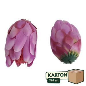 216szt główki protea ( karczoch ) wys:13cm szer:6cm