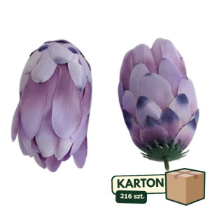 216szt główki protea ( karczoch ) wys:13cm szer:6cm