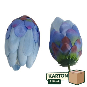 216szt główki protea ( karczoch ) wys:13cm szer:6cm