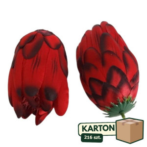 216szt główki protea ( karczoch ) wys:13cm szer:6cm