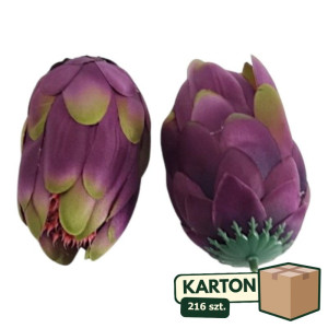 216szt główki protea ( karczoch ) wys:13cm szer:6cm