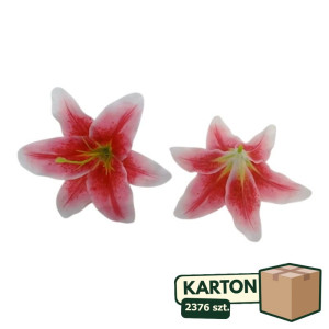 2376szt główki lilii 3D szer:14cm