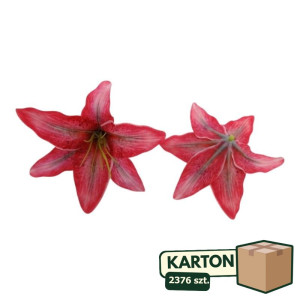 2376szt główki lilii 3D szer:14cm