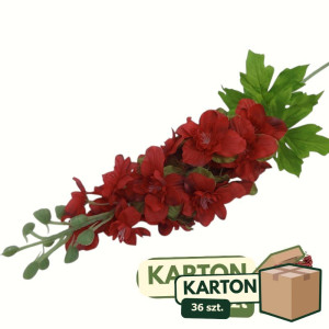 36szt ostróżki na łodydze z liściem wys:82cm
