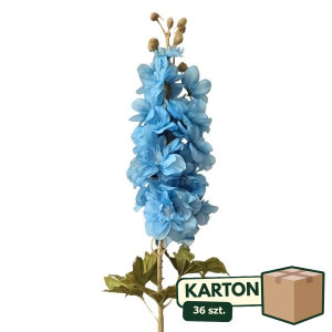 36szt ostróżka z liściem wys:82cm