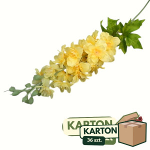 36szt ostróżki na łodydze z liściem wys:82cm