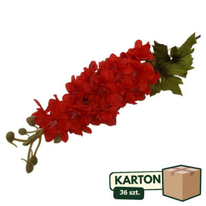 36szt ostróżka z liściem wys:82cm