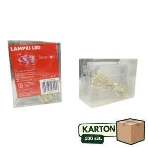 100szt lampki led na druciku 100 diod ( 10m ) multikolor