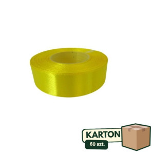 60szt wstążki satynowe 2,5cm*35y