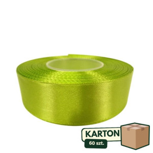 60szt wstążki satynowe 2,5cm*35y