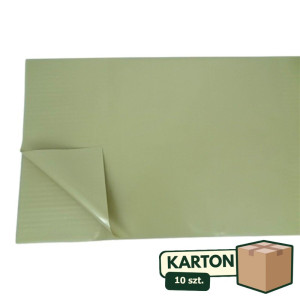 10op*20arkuszy folia satynowa matowa 58cm*58cm gruba