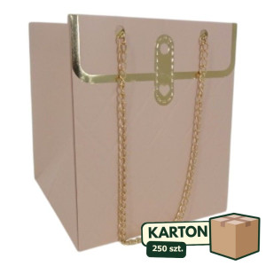 250szt torebki z łańcuszkiem wys:15cm szer:13*13cm