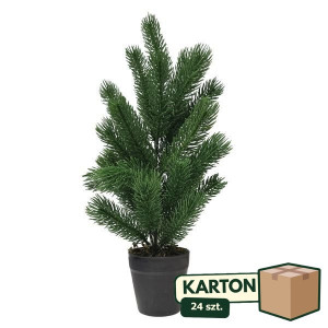 24szt choinka w doniczce wys:41cm