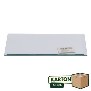 48szt lustro prostokątne frezowane 20*12cm