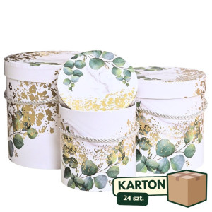 24kpl*3szt flowerboxy we wzory