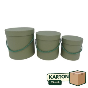 24kpl*3szt flowerboxy ze sznurkiem
