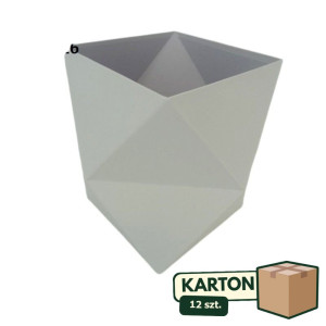12szt flowerbox geometryczny wys:24cm szer:25cm
