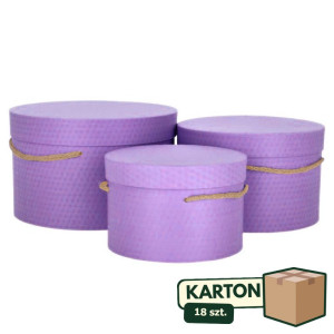 18kpl*3szt flowerboxy strukturalny papier