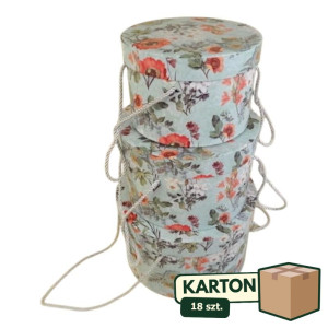 18kpl*3szt flowerboxy w kwiaty