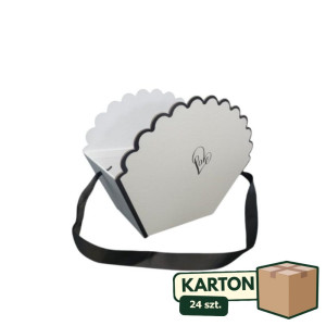 24szt flowerbox a'la wachlarz wys:19cm szer:23*8,5cm