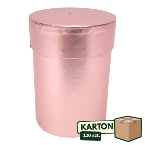120szt flowerbox wys:10cm szer:7cm rose gold