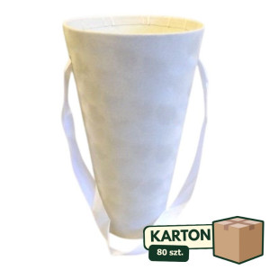 80szt flowerbox wazon welur wys:26cm szer:14cm