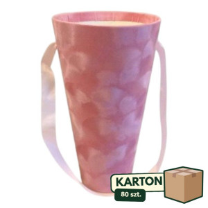 80szt flowerbox wazon welur wys:26cm szer:14cm