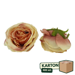 600szt główki róży szer:11cm wys:8cm