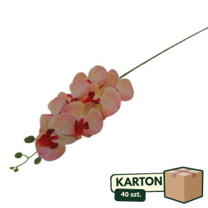 40szt storczyki gumowane na łodydze(7) wys:90cm