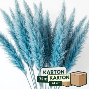 24op*3szt trawa pampasowa farbowana wys:145-150cm