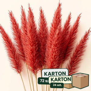 24op*3szt trawa pampasowa farbowana wys:145-150cm