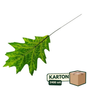 2400szt liście dębu wys:50cm