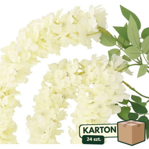 24szt gałązka - zwis wisterii wys:127cm