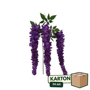 24szt gałązka - zwis wisterii wys:127cm