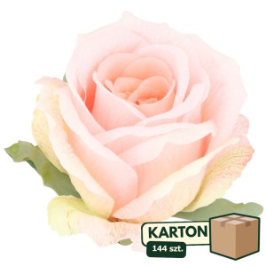 144szt główki róży 3D szer:10cm wys:8cm