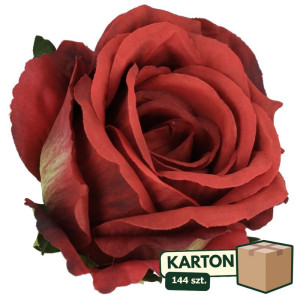 144szt główki róży 3D szer:10cm wys:8cm