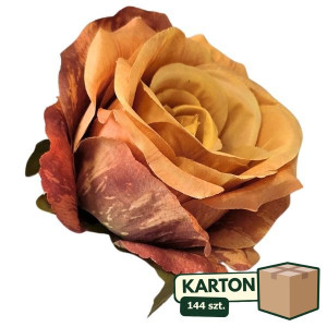 144szt główki róży 3D szer:10cm wys:8cm