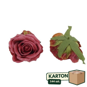 144szt główki róży 3D szer:10cm wys:8cm