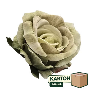 144szt główki róży 3D szer:10cm wys:8cm