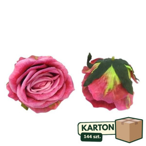 144szt główki róży 3D szer:10cm wys:8cm