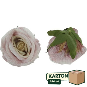 144szt główki róży 3D szer:10cm wys:8cm