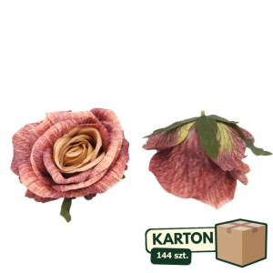 144szt główki róży 3D szer:10cm wys:8cm