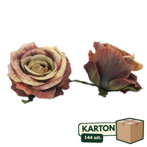144szt główki róży 3D szer:10cm wys:8cm