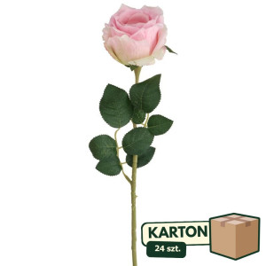 24szt róże 3D na łodydze wys:68cm