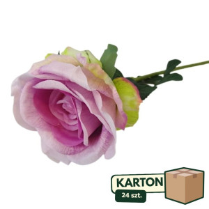 24szt róże 3D na łodydze wys:68cm