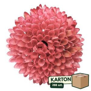 288szt główki dalii gumowane szer:8cm wys:7cm